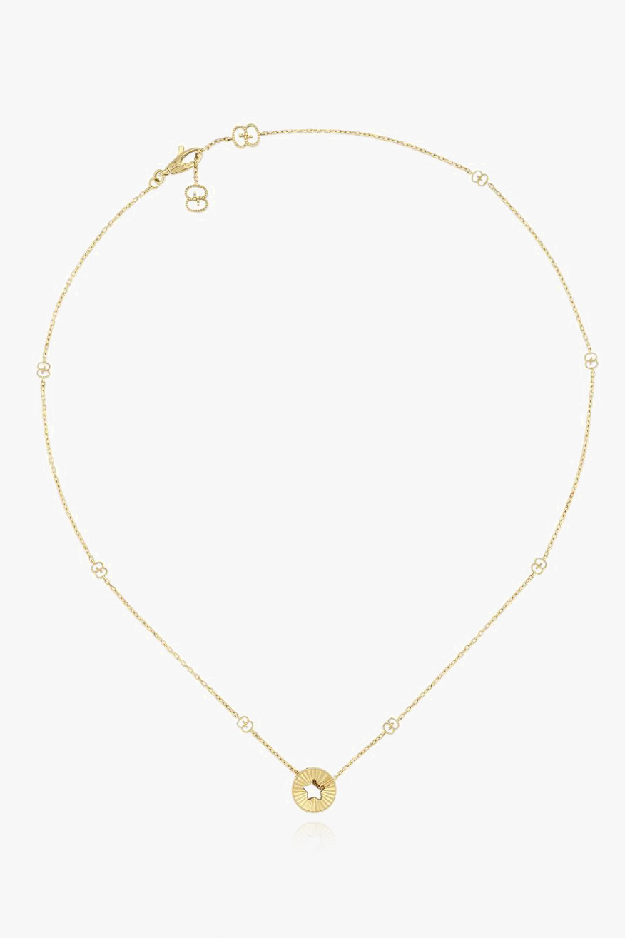 Gucci deals circle necklace